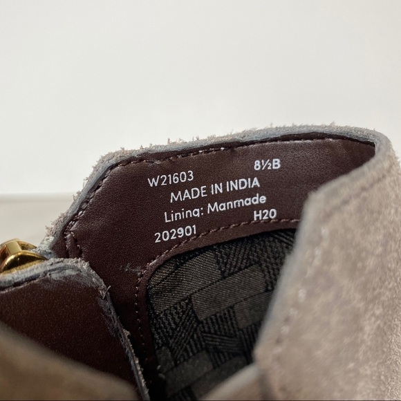 New! Cole Haan Haidyn Suede Buckle Gray Boot 8 1/2 - Picture 9 of 13